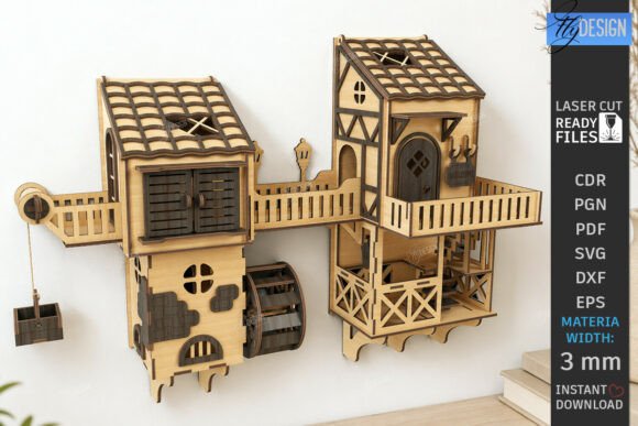 3D House Wall Decor for Laser Cut Bundle: A Strategic Tool for Creative and Business Success
