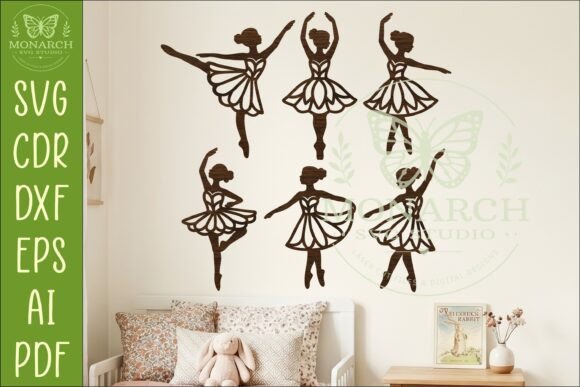 Ballerina SVG Silhouette. Ballet Bundle