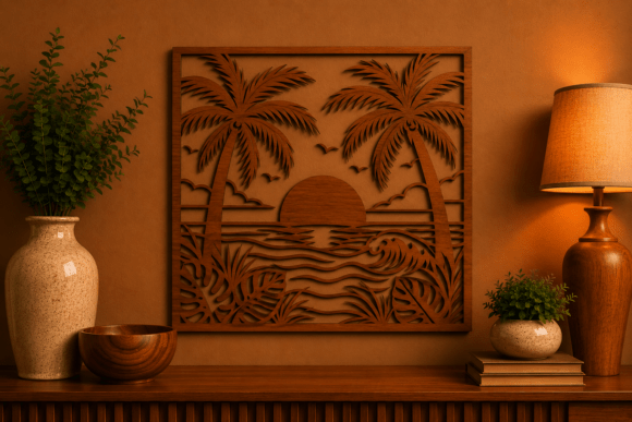 Evaluating Laser Cut Summer Wall Decor SVG Files for Crafting Projects