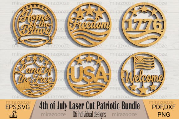 Evaluating the 4th of July Laser Cut Patriotic Bundle for Seasonal Decor Projects
