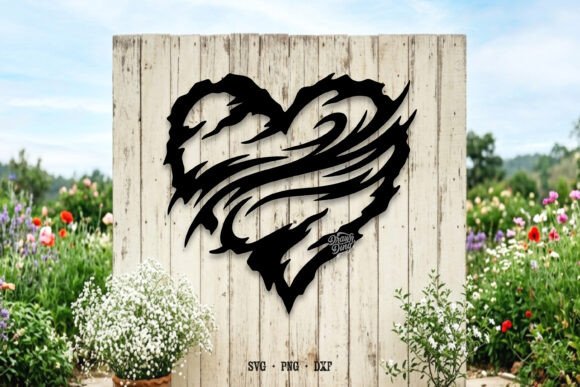 Heart SVG, Laser Cut File