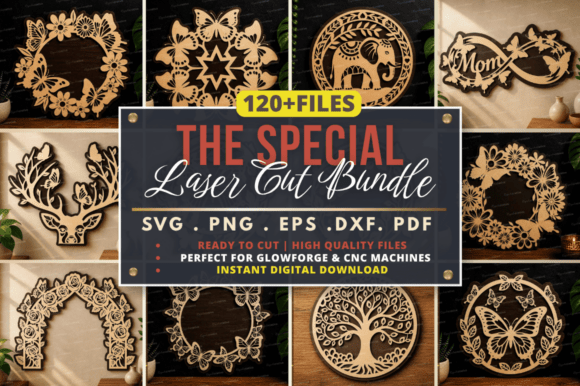 Laser Cut SVG Mega Bundle: A Comprehensive Overview