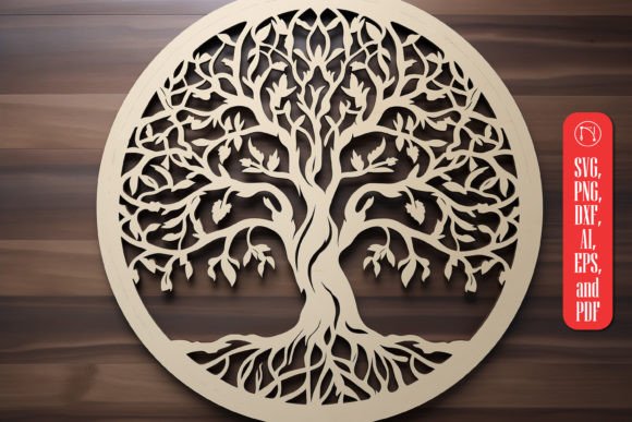 Tree of Life Laser Cut File SVG